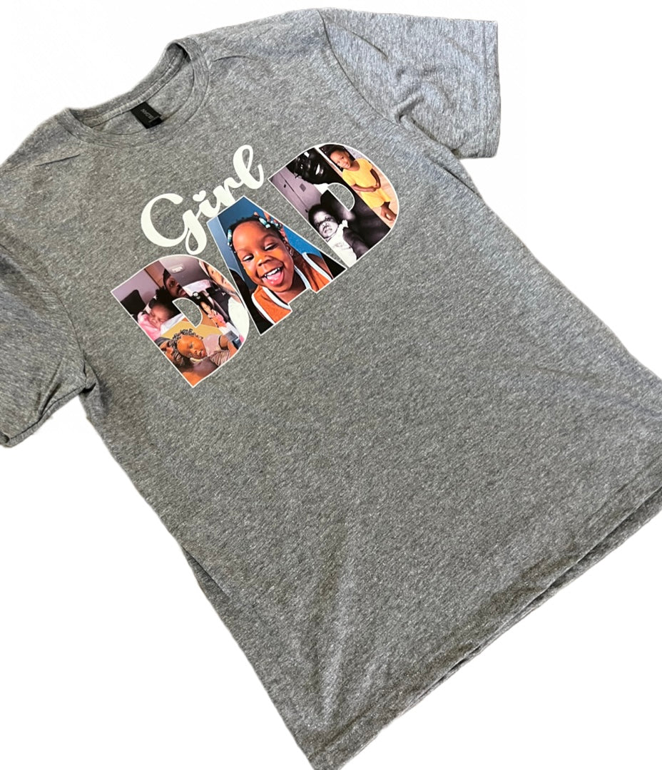 Dad, father, papa, poppop Collage Tshirt