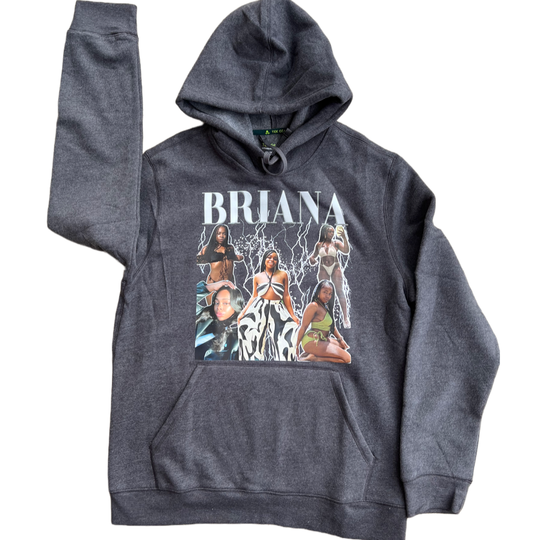 Photo Collage T shirt/Sweatshirt/Hoodie, “Bootleg rap Tee”, “Vintage Photo Collage T shirt”