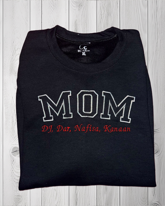 MAMA Embroidery Sweatshirt