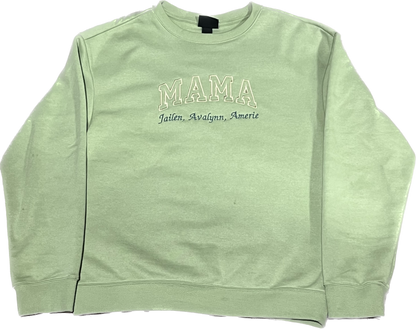 MAMA Embroidery Sweatshirt