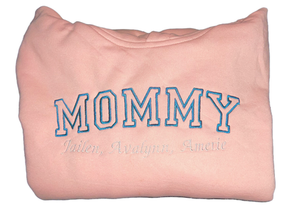 Mommy Mother's Day Embroidery Sweatshirt