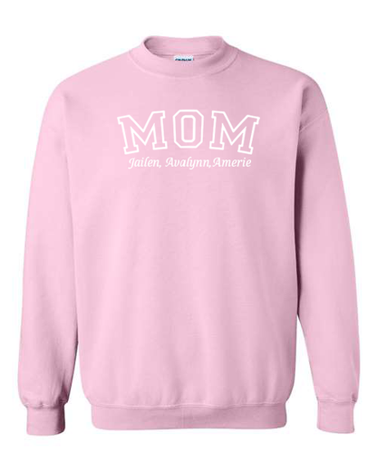 Mom Embroidery Sweatshirt